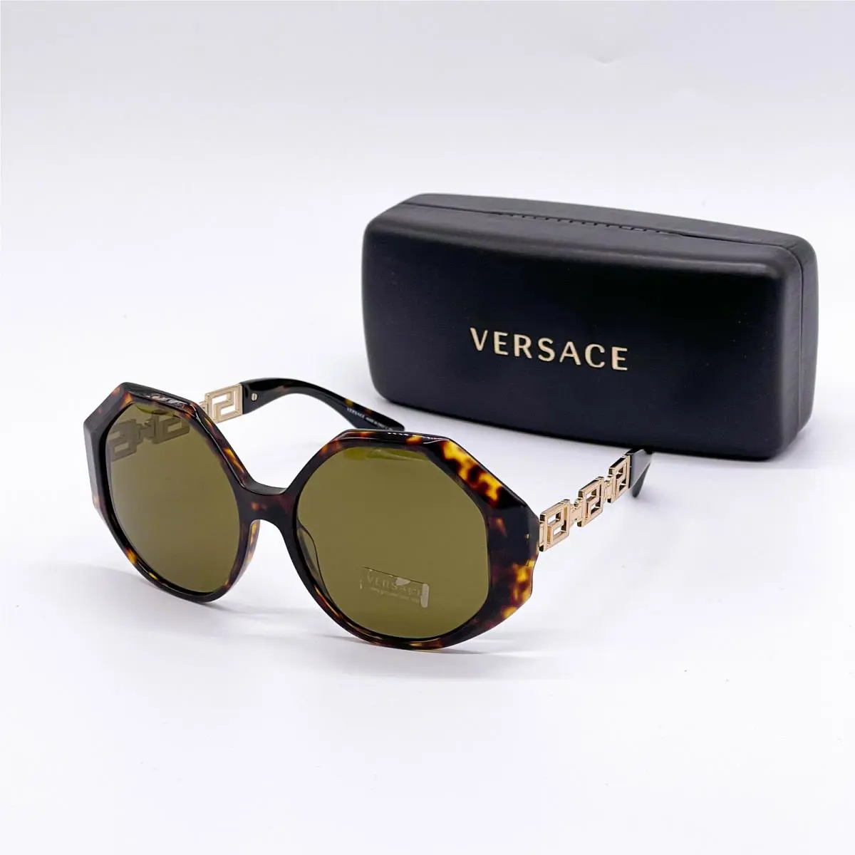 Versace VE4395 108/73 Havana Women S Sunglasses Versace