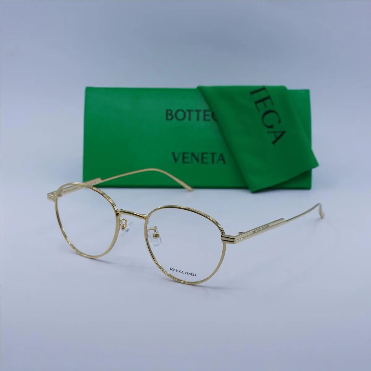 Bottega Veneta BV1016OA 002 Gold 50mm Eyeglasses