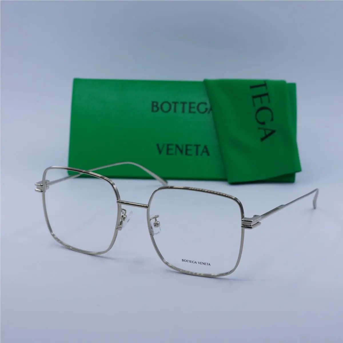 Bottega Veneta BV1049O 002 Light Gold 56mm Eyeglasses