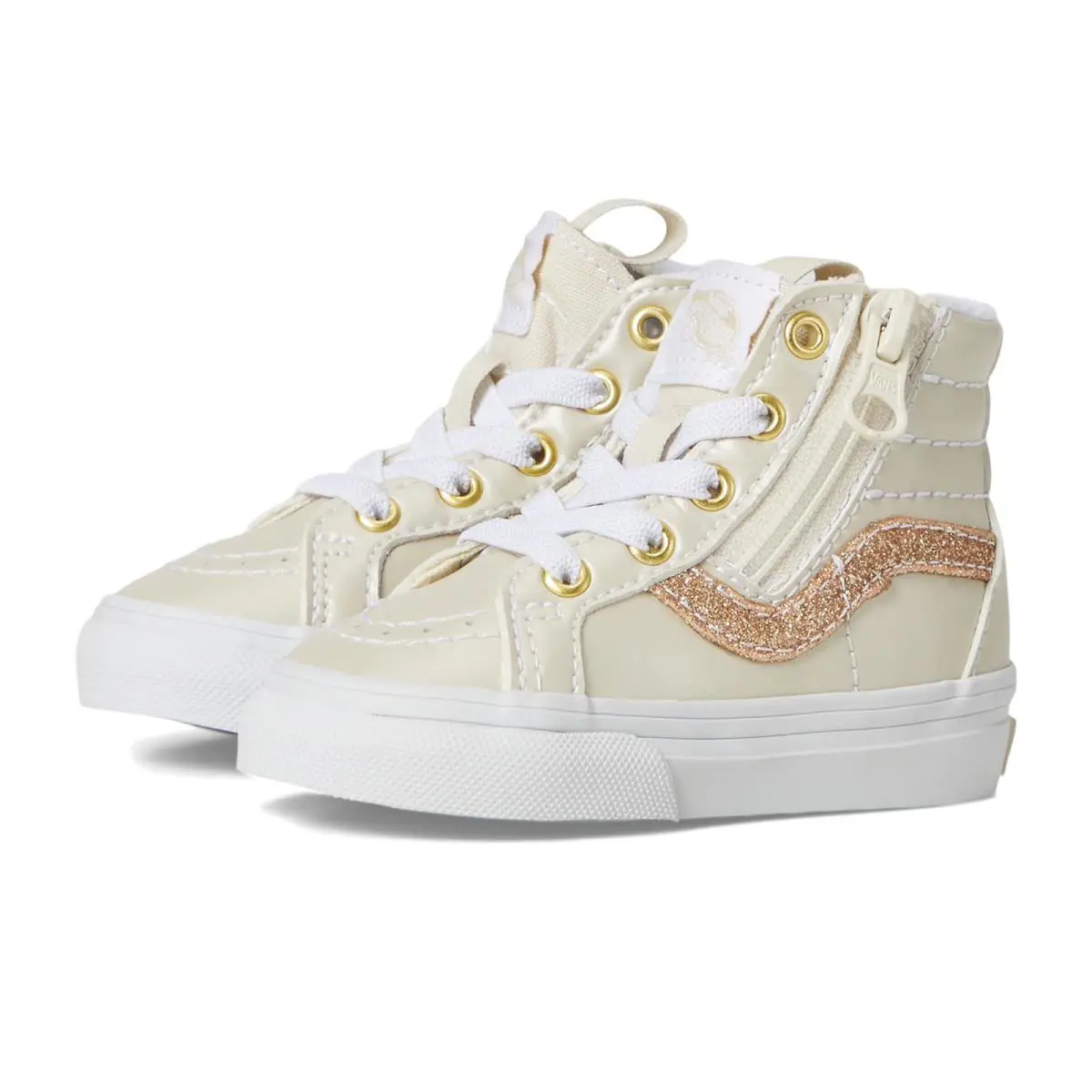 Vans Kids Sk8-Hi® Reissue Side Zip Infant/toddler/little Kid - Dazzled Turtledove