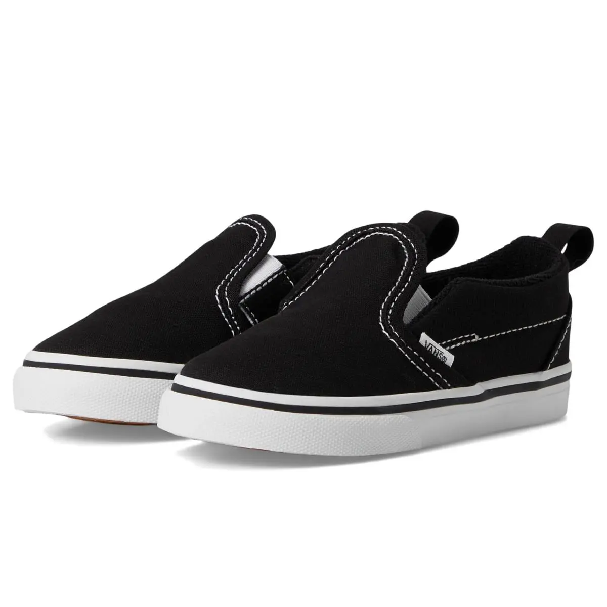 Vans shoes - (Canvas) Black/True White 6
