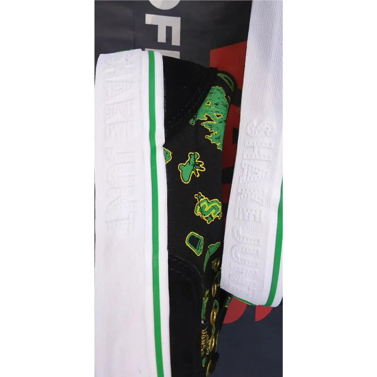 Vans shoes - Era Pro - Era Pro - VNOA347L0V4 - Black/Green 18