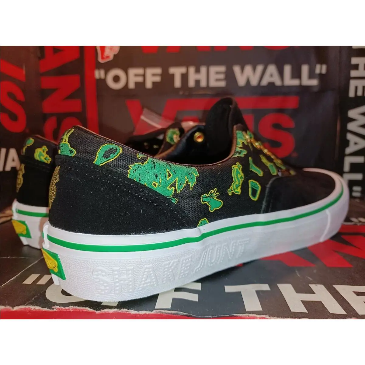 Vans shoes - Era Pro - Era Pro - VNOA347L0V4 - Black/Green 21