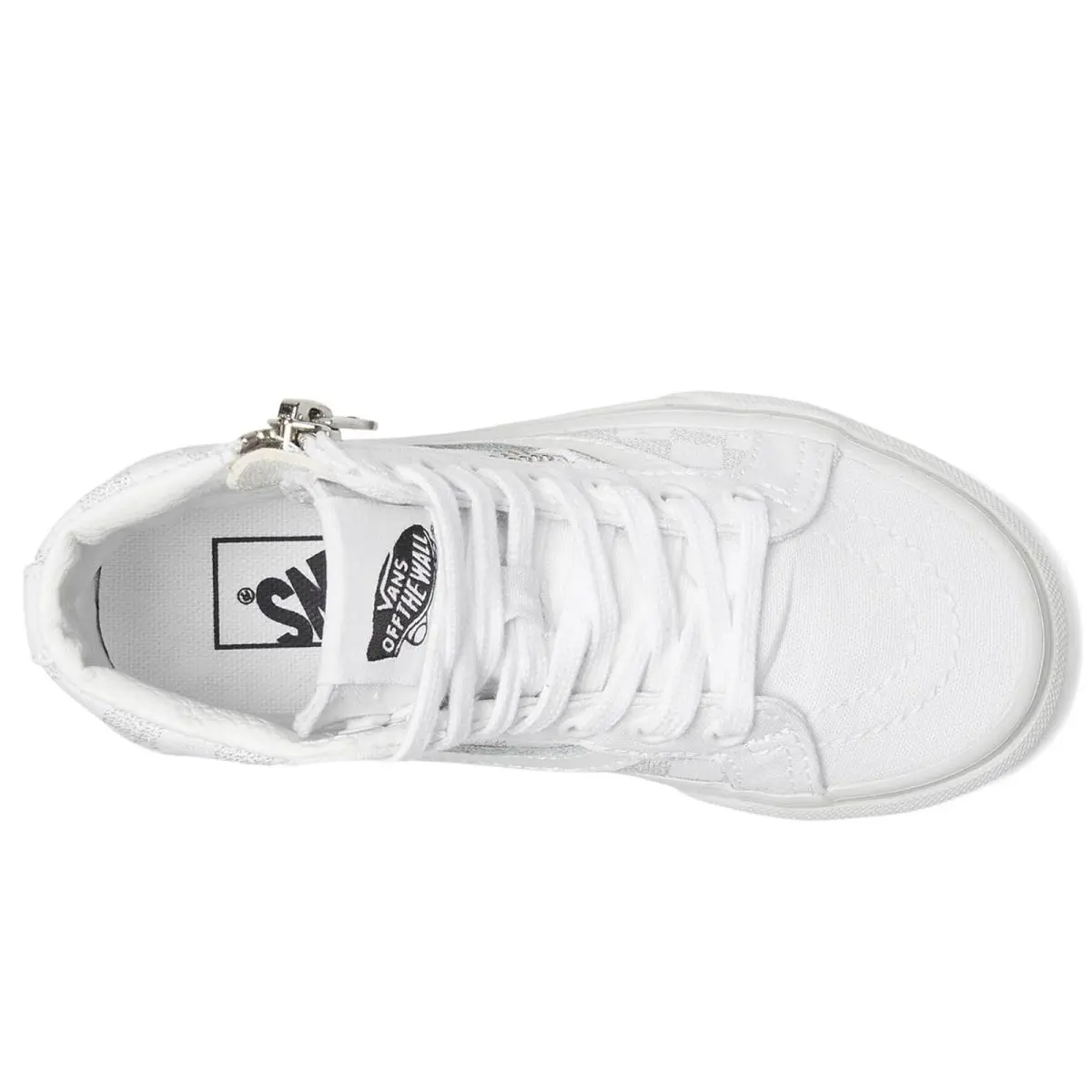 Vans shoes - Metallic Checkerboard Silver/True White 0