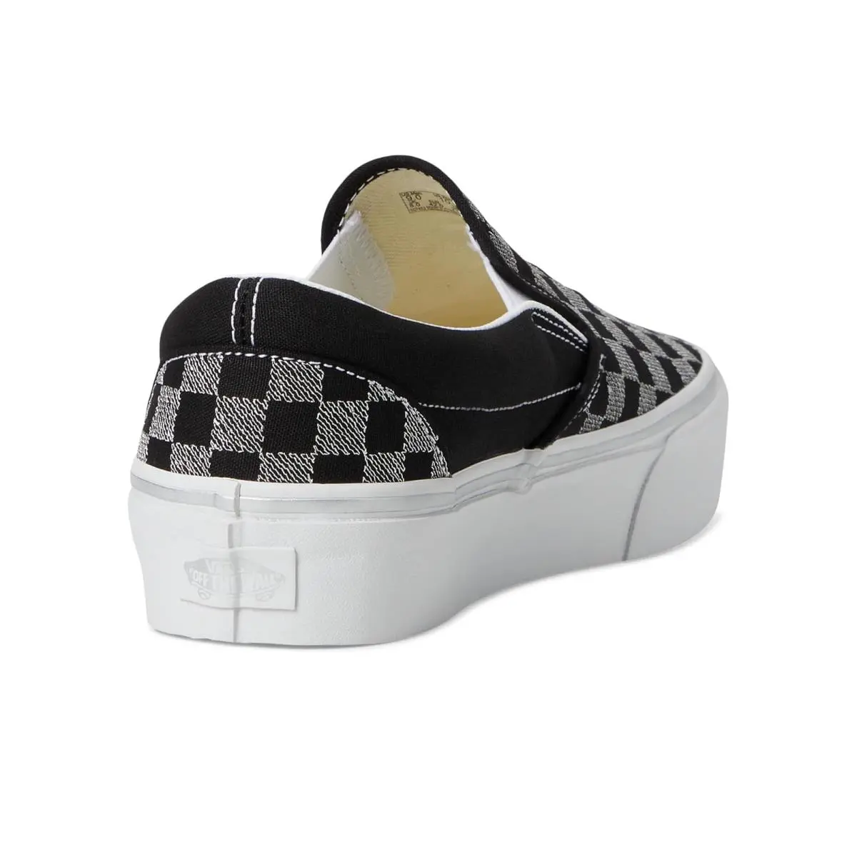 Vans shoes - Metallic Checkrbrd Black 3