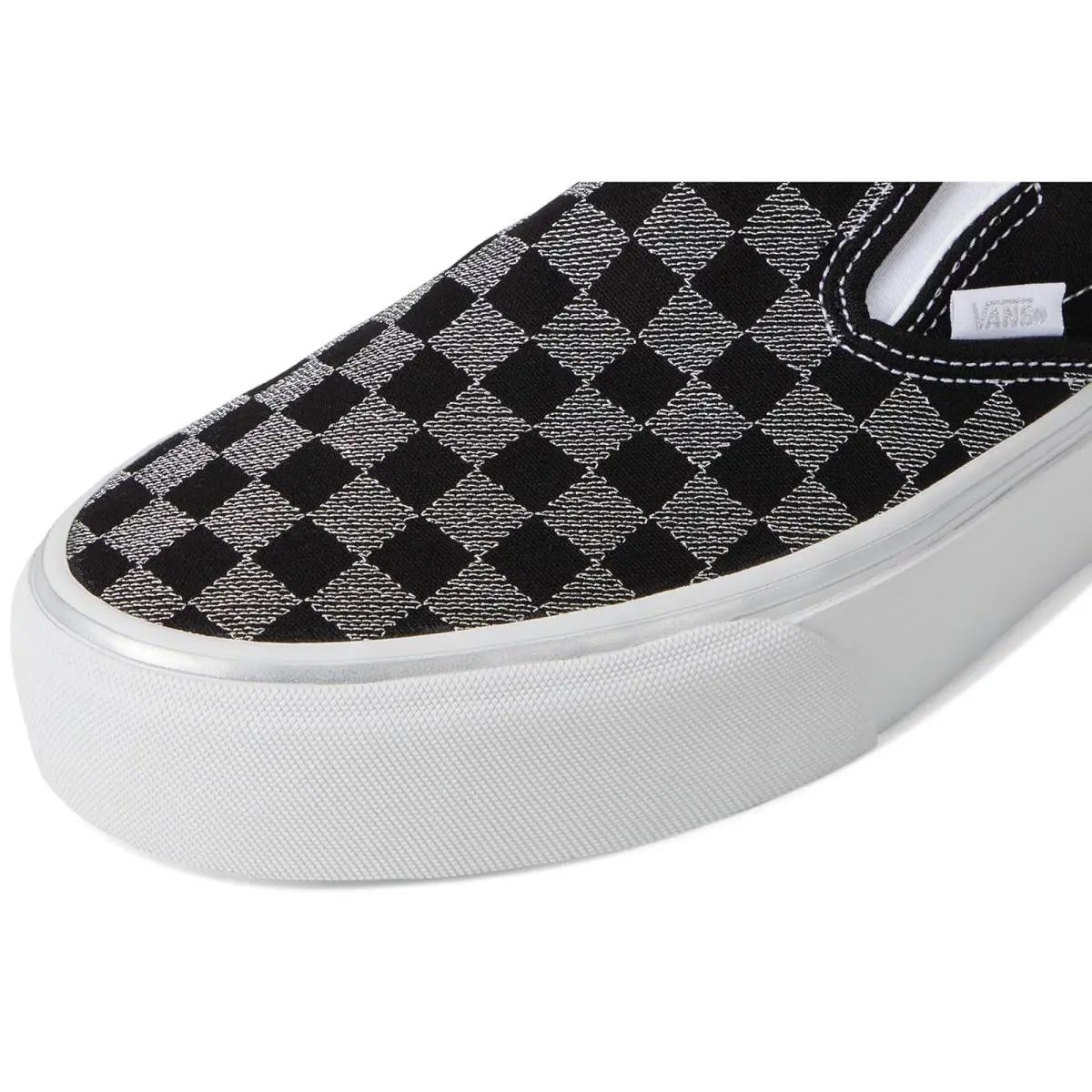Vans shoes - Metallic Checkrbrd Black 4