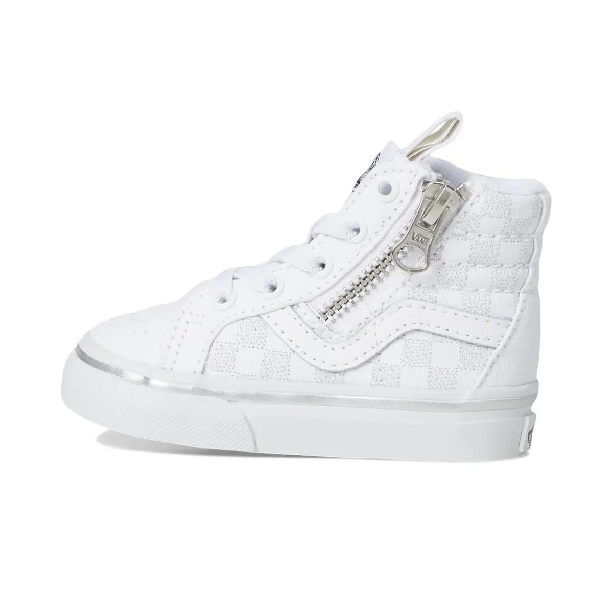 Vans shoes - Metallic Checkerboard Silver/True White 16