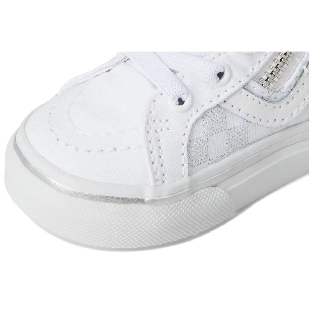 Vans shoes - Metallic Checkerboard Silver/True White 18