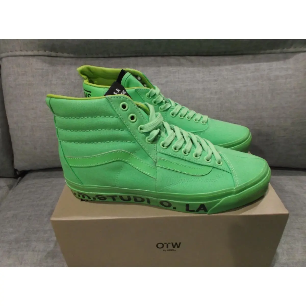 Vans S.r. Studio. La. Ca. x Clash The Wall Green Gecko - Size 9