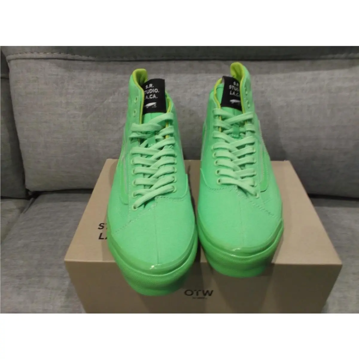 Vans shoes - VANS Clash The Wall - Clash The Wall - VN000CNKYSC - Green (UPC: 197064726127) 3