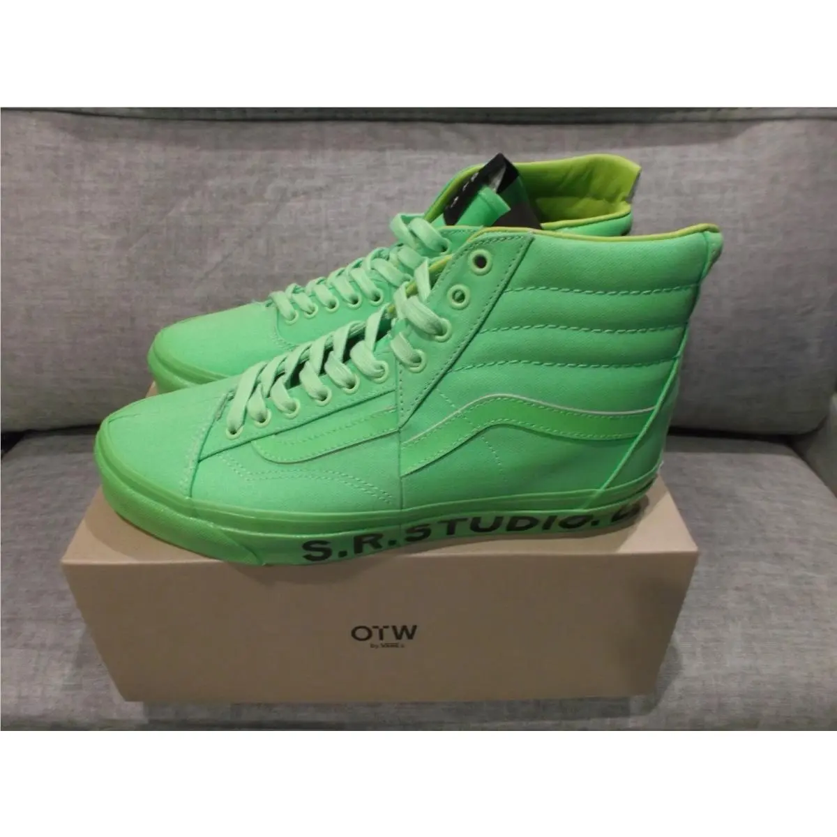 Vans shoes - VANS Clash The Wall - Clash The Wall - VN000CNKYSC - Green (UPC: 197064726127) 4