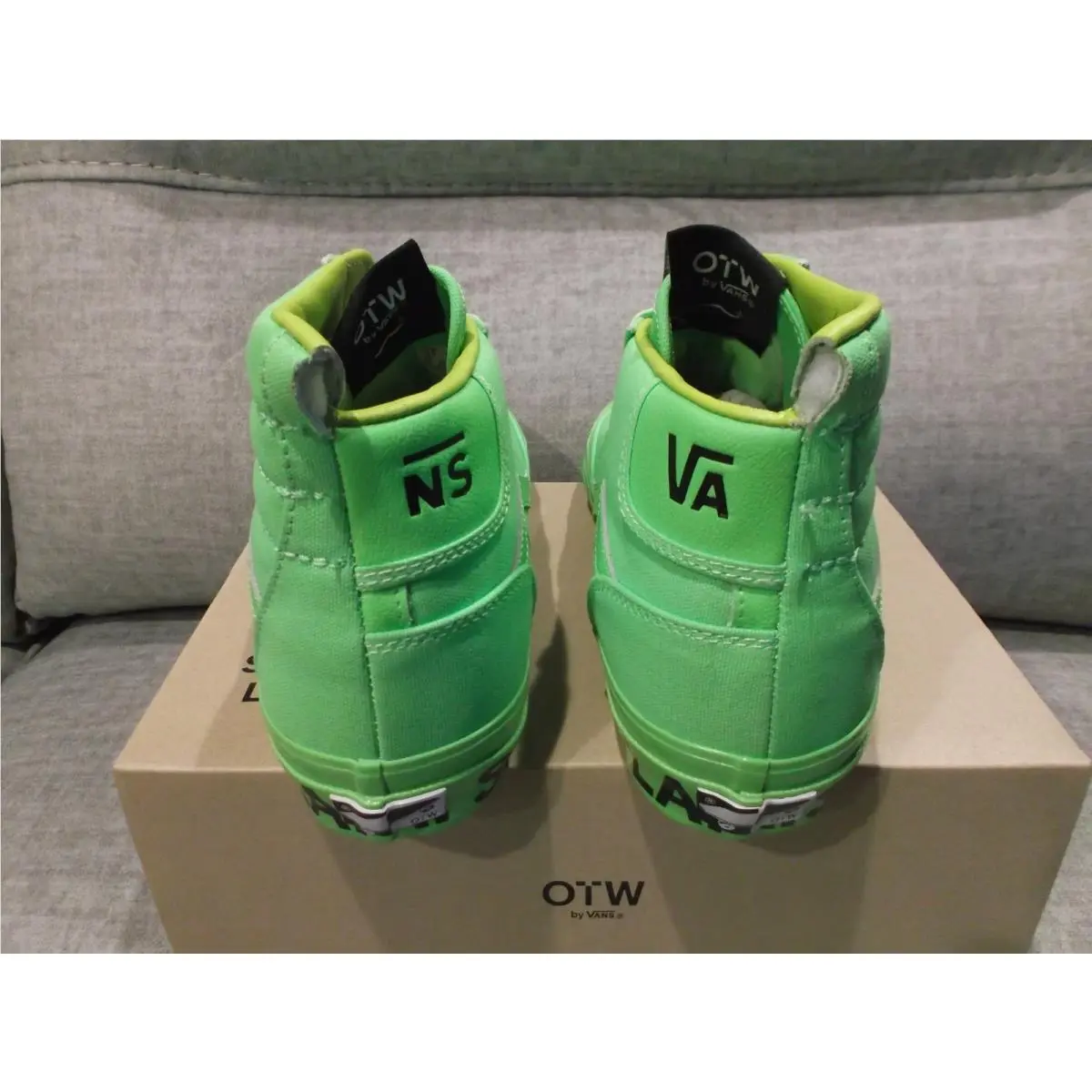 Vans shoes - VANS Clash The Wall - Clash The Wall - VN000CNKYSC - Green (UPC: 197064726127) 5