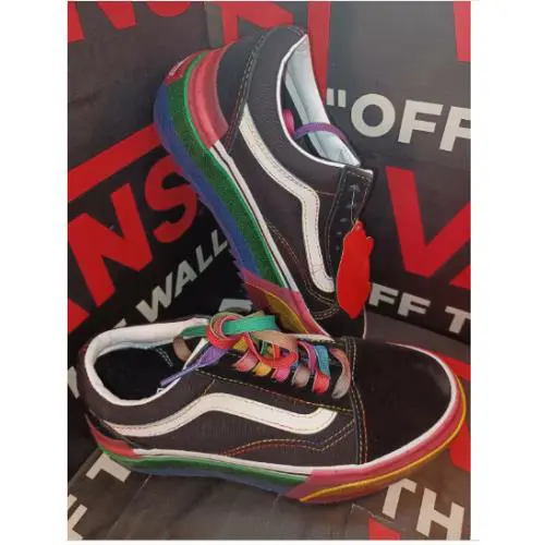 Vans shoes - Vans Stacked - Stacked - VN0A4U15WW1 - Rainbow 8