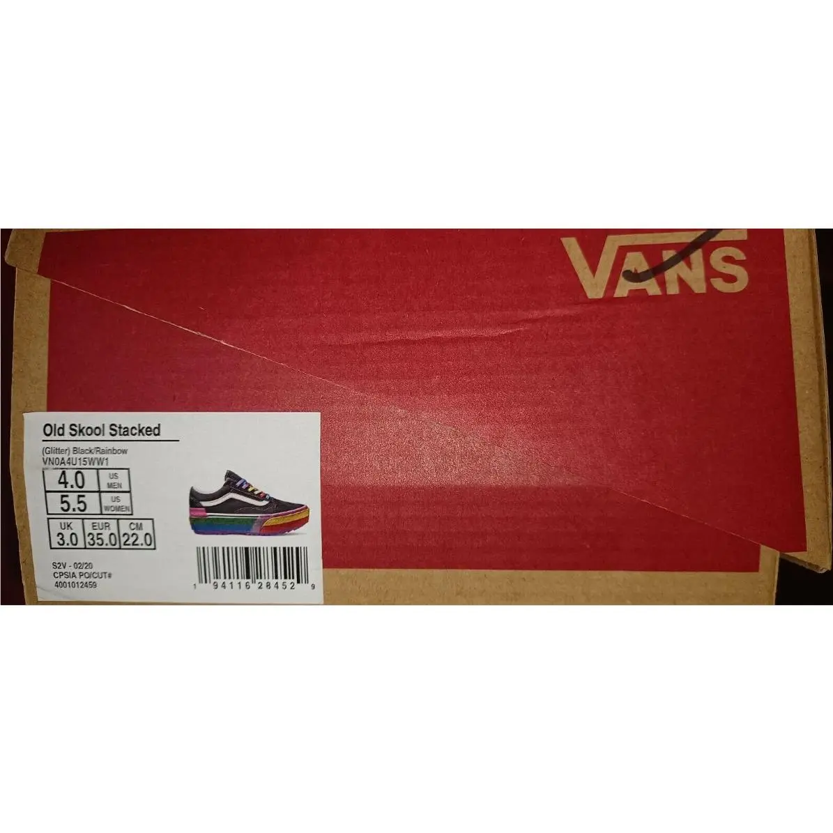 Vans shoes - Vans Stacked - Stacked - VN0A4U15WW1 - Rainbow 0