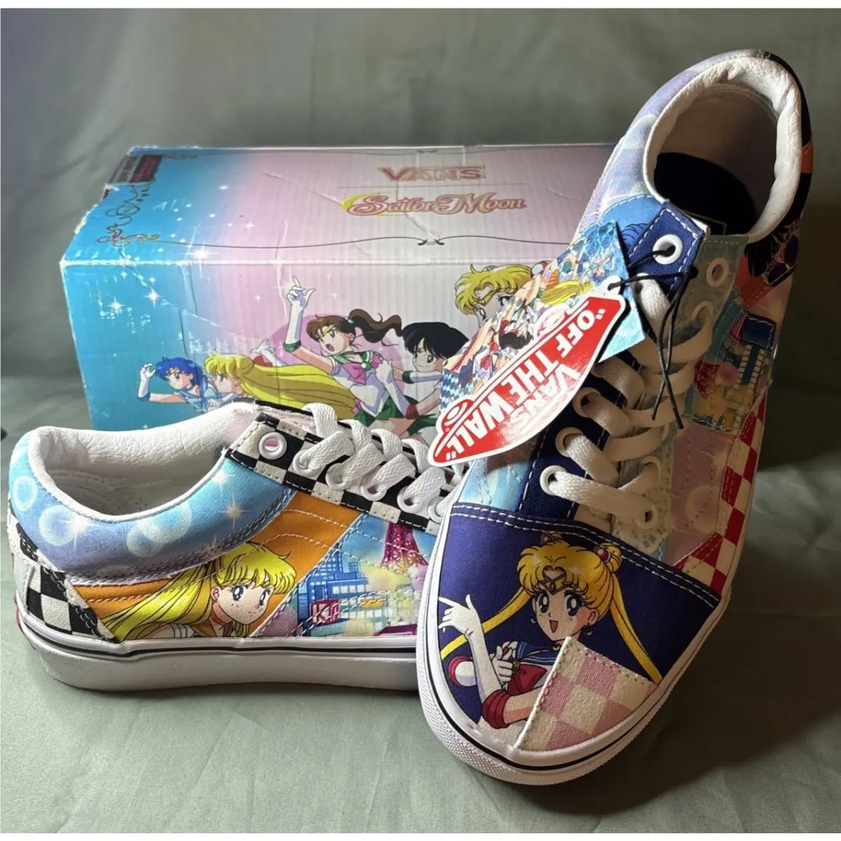 Vans Sailor Moon x Old Skool Pretty Guardian - Patchwork - Men’s 7 Women’s 8.5