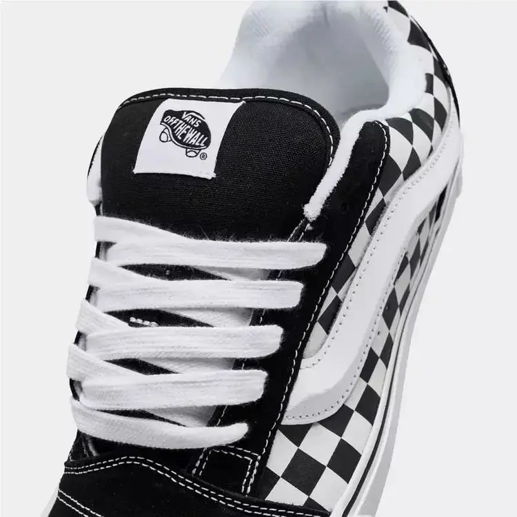 Vans shoes - VANS Knu Skool - Knu Skool - VN000D22BPB - Checkerboard Black White 2