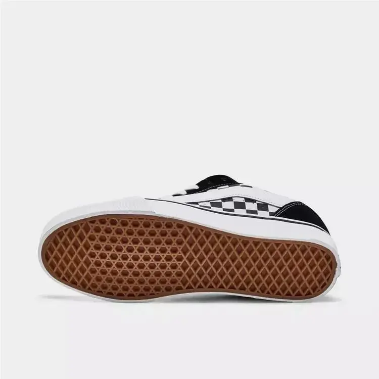 Vans shoes - VANS Knu Skool - Knu Skool - VN000D22BPB - Checkerboard Black White 4