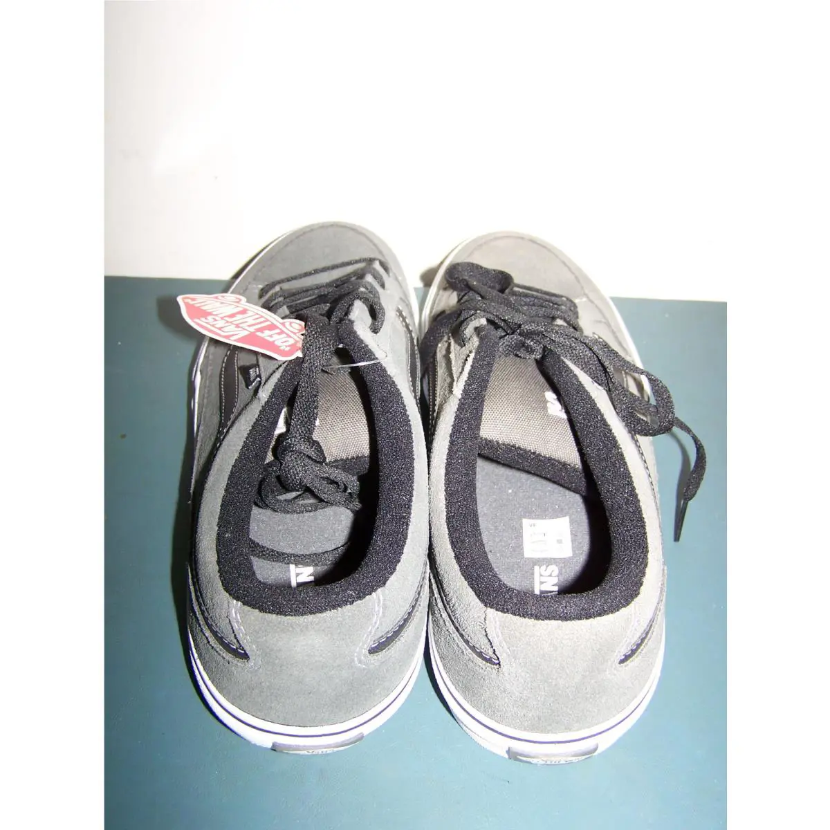 Vans shoes - CHARCOAL WHITE AND BLACK 3