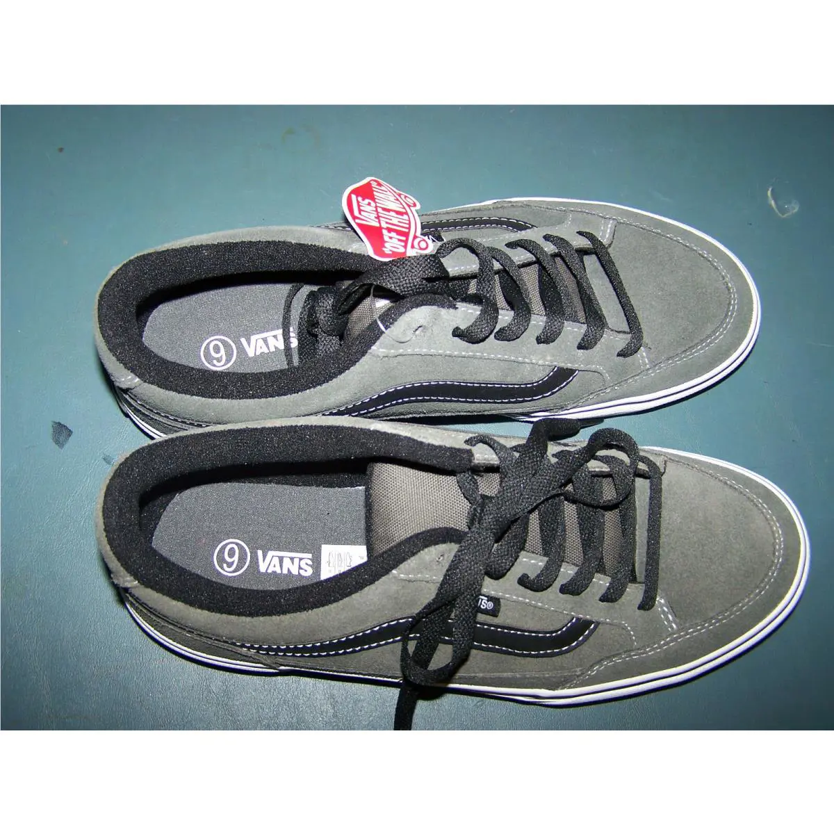 Vans shoes - CHARCOAL WHITE AND BLACK 2