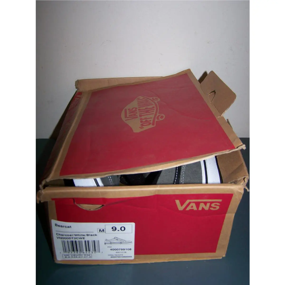 Vans shoes - CHARCOAL WHITE AND BLACK 6