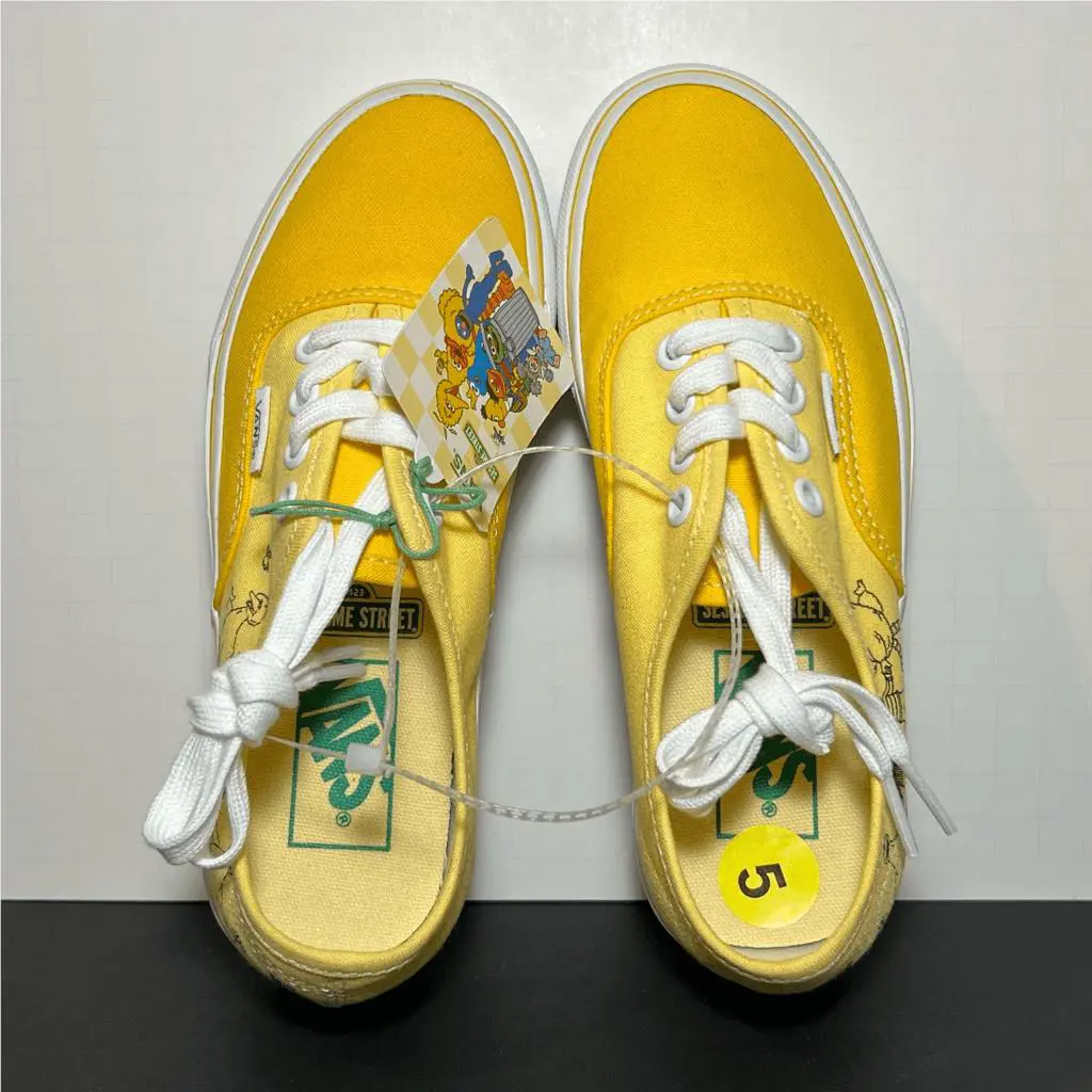 Vans shoes - Vans Authentic Sesame Street - Authentic Sesame Street - Yellow, Exterior: Multicolor 3