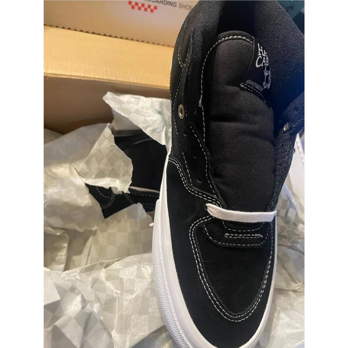 Vans shoes - Black/White (UPC: 0194901610168) 2