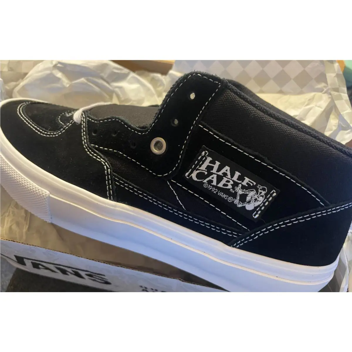Vans shoes - Black/White (UPC: 0194901610168) 3