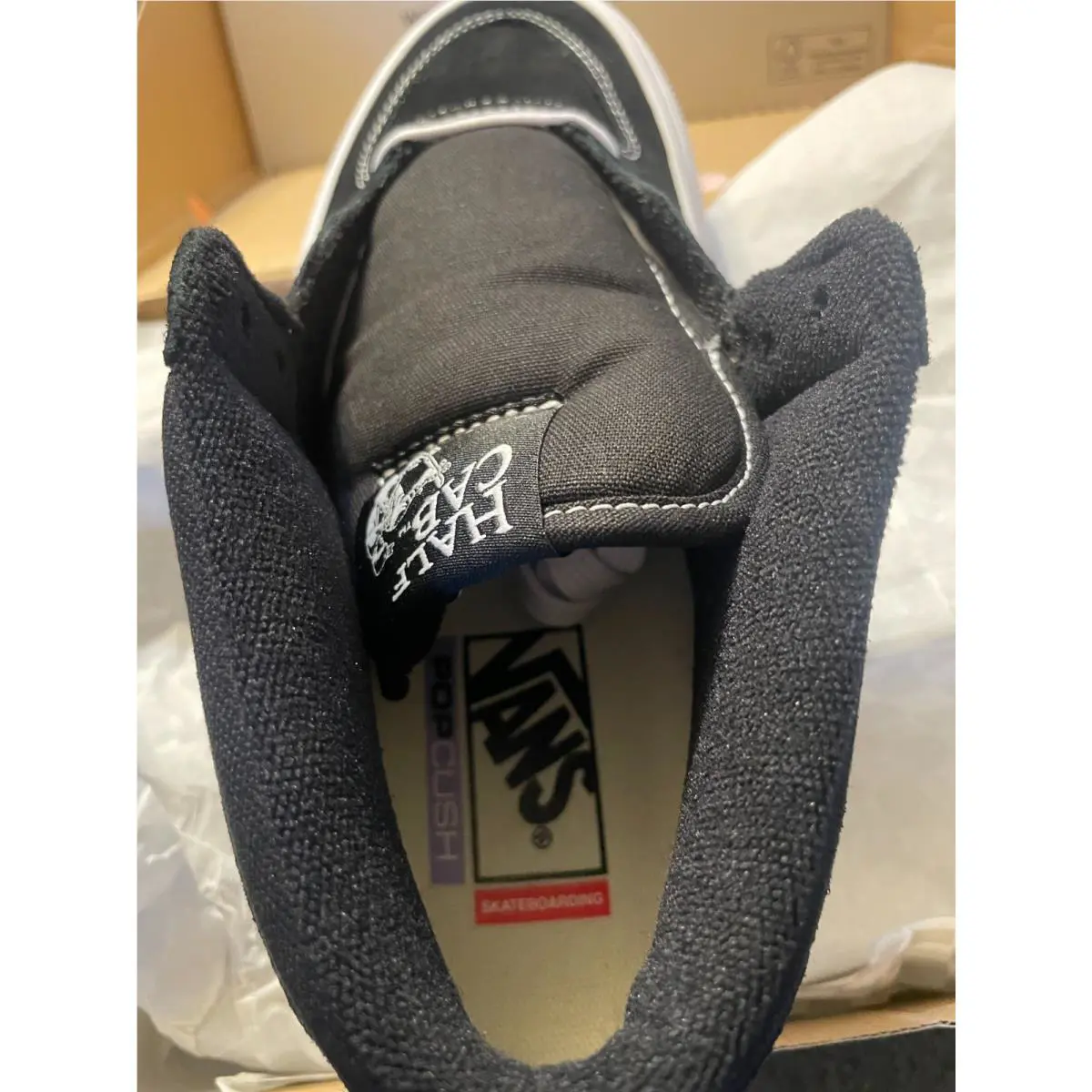 Vans shoes - Black/White (UPC: 0194901610168) 4