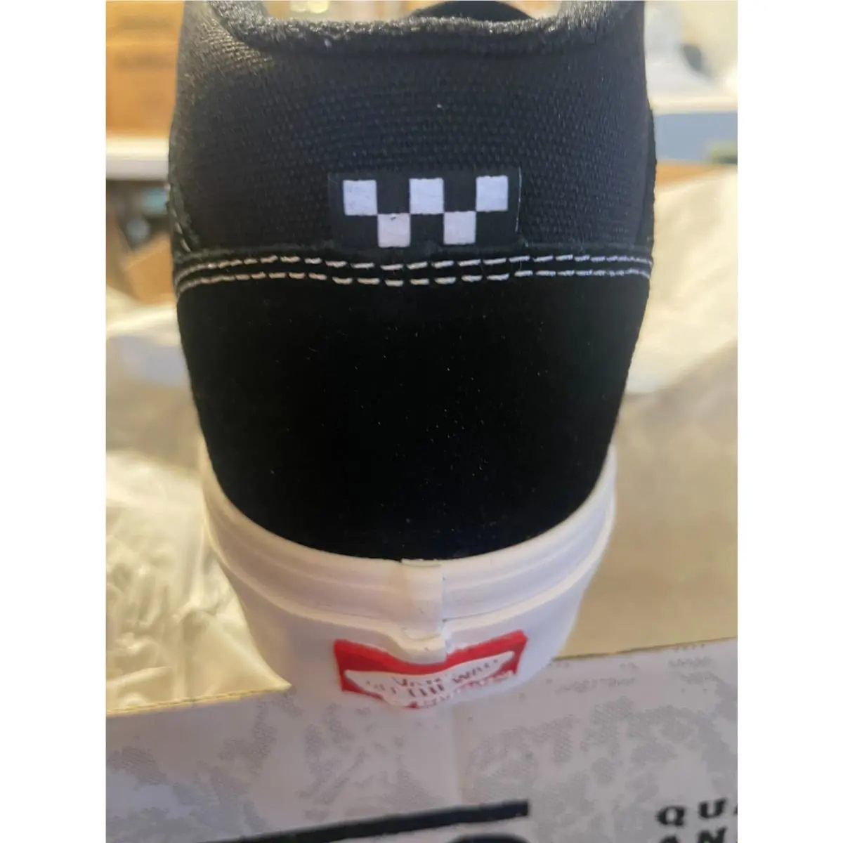 Vans shoes - Black/White (UPC: 0194901610168) 5