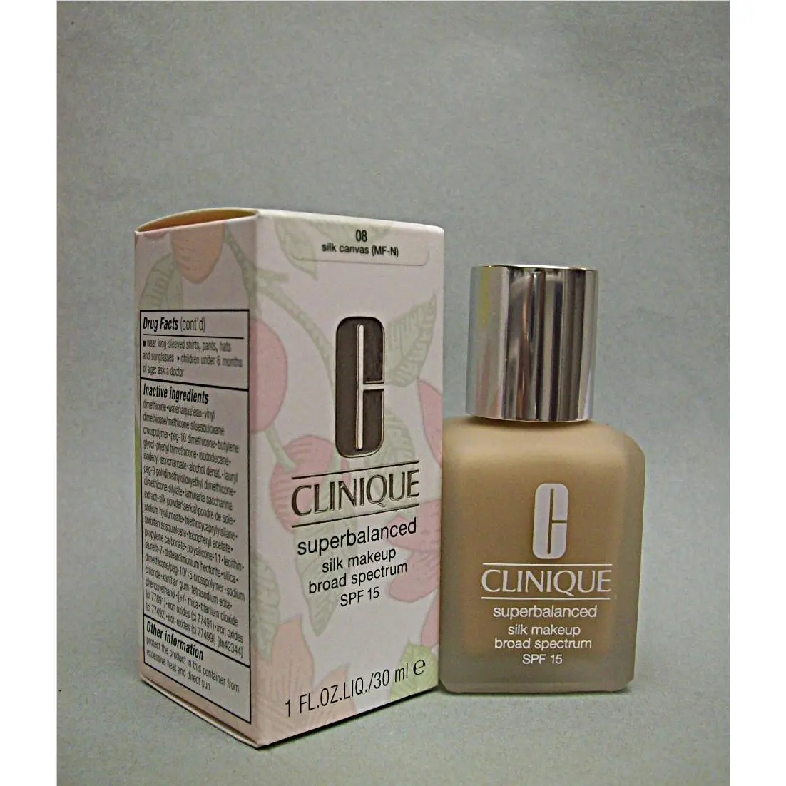 Superbalanced Silk Makeup SPF15 1 oz / 30 ml - You Choose Shade 08 Silk Canvas (MF-N) by Clinique
