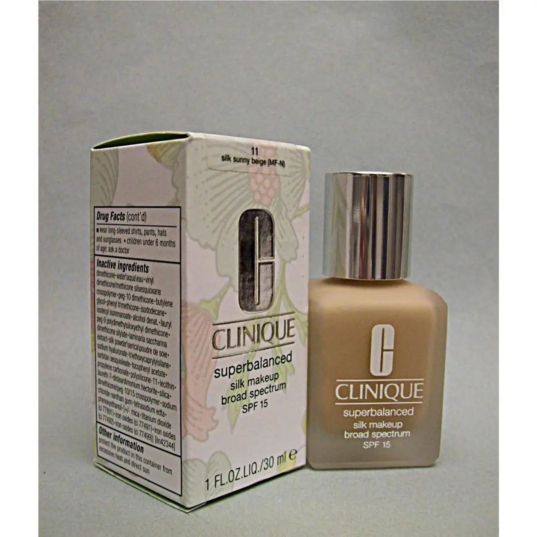 Superbalanced Silk Makeup SPF15 1 oz / 30 ml - You Choose Shade 11 Silk Sunny Beige (MF-N) by Clinique