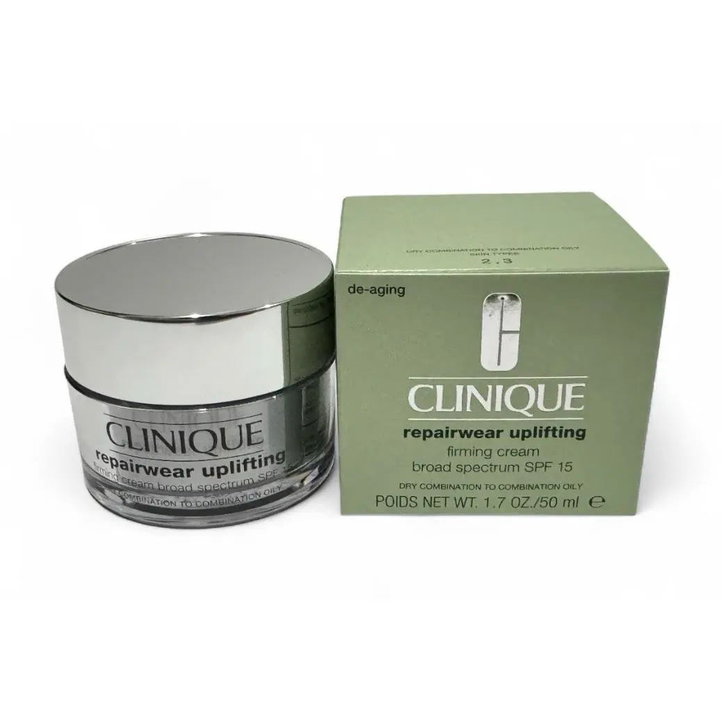Clinique Repairwear Uplifting Firming Cream Spf 15 1.7oz Dry To Oily Comb