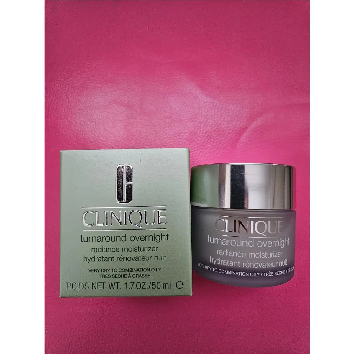 Clinique Turnaround Overnight Radiance Moisturizer Full Size 1.7 oz/50ml