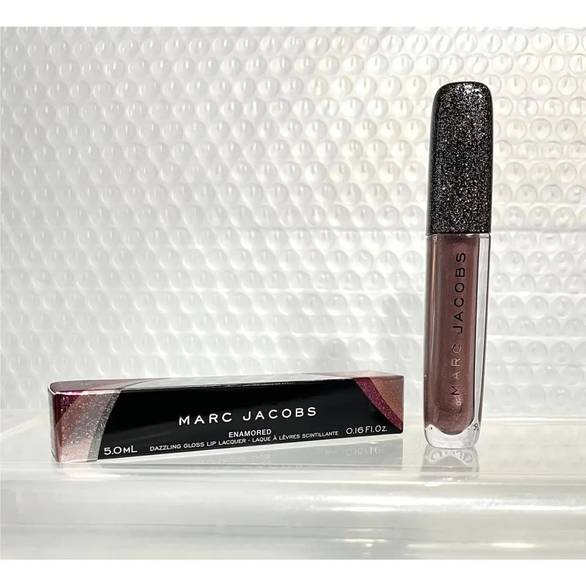 Marc Jacobs Enamored Dazzling Gloss Lip Lacquer Full Size 384 Genie Kiss