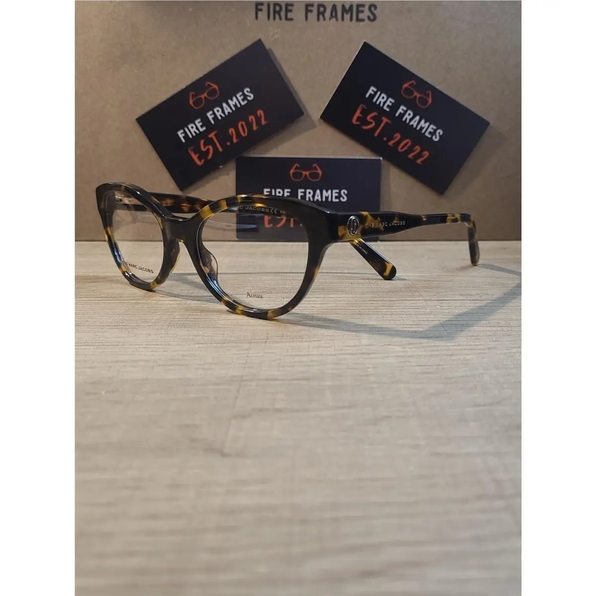 The Marc Jacobs Marc 628 086 Tortoise Womens Oval Eyeglasses Frames 52-18-140