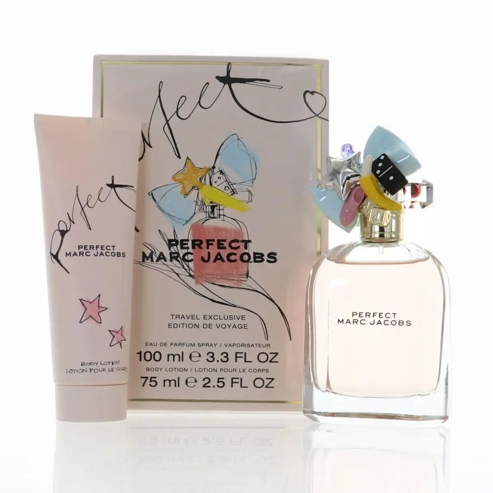 Marc Jacobs Perfect by Marc Jacobs Gift Set For Women 2 Piece Set For Women: