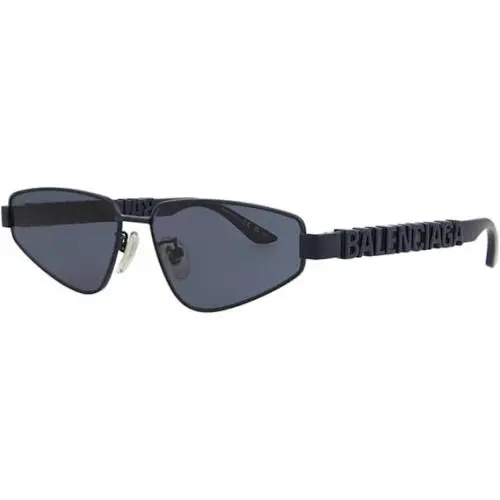 Balenciaga Unisex Cat Eye Blue Blue Blue Fashion Designer Eyewear