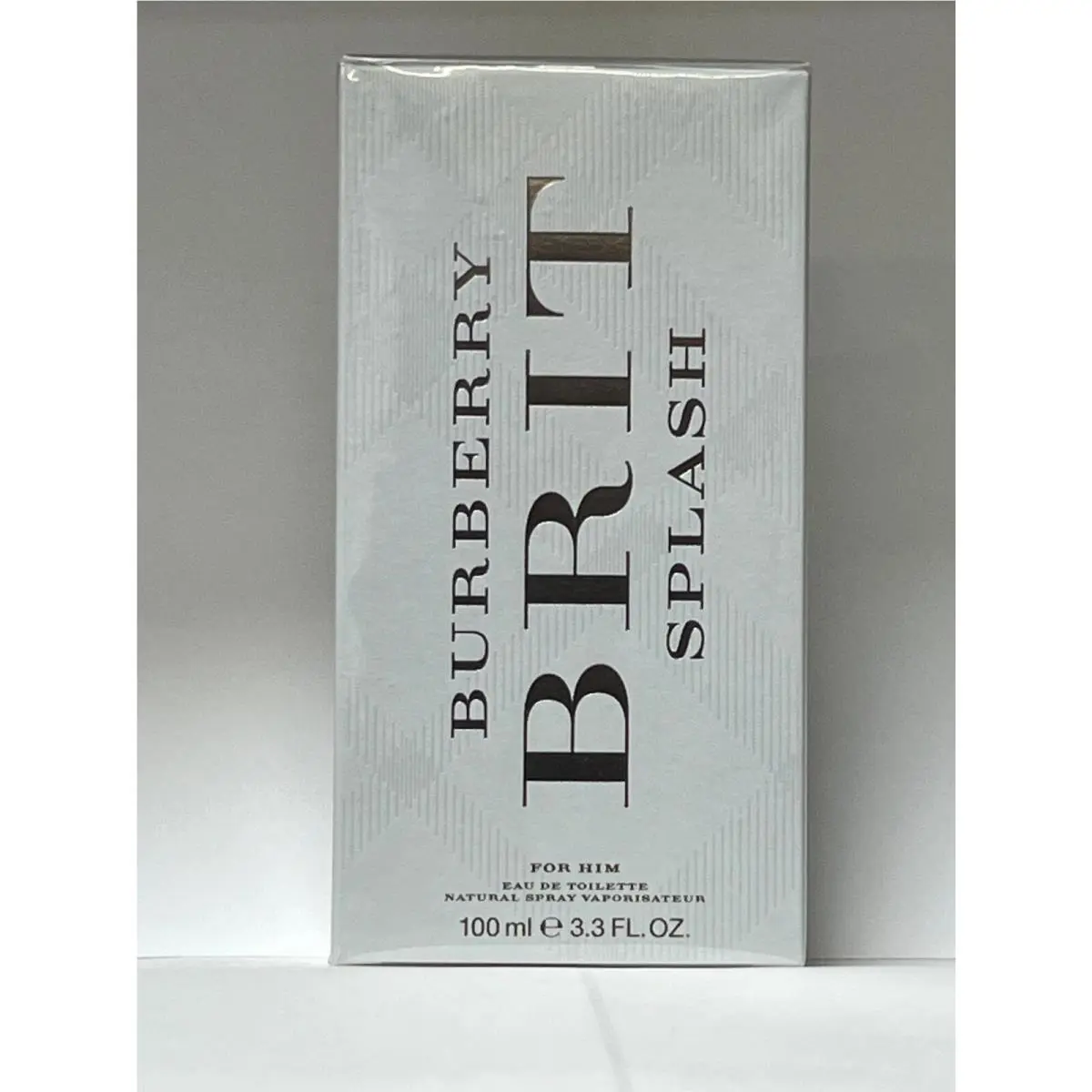 Brit Splash 3.3 by Burberry Edt 100 ml Spray Cologne For Men