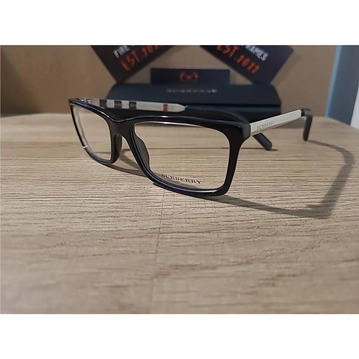 Burberry B 2159-Q 3428 Black Eyeglasses Frames 54-16-140 Everywhere