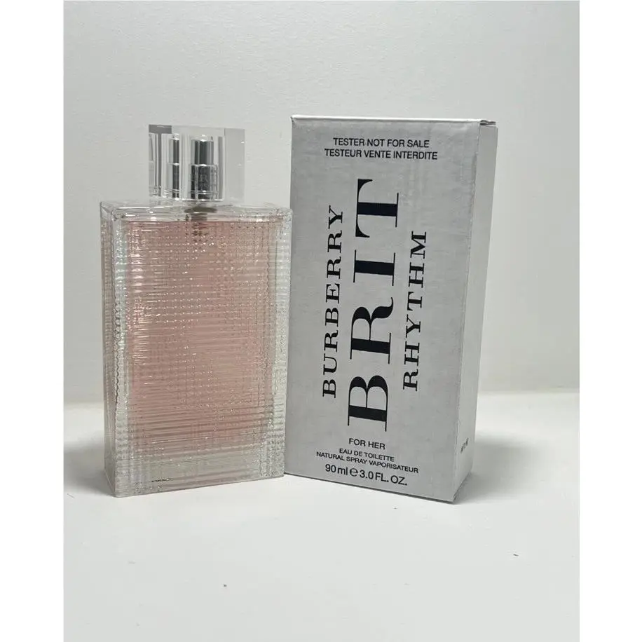Burberry Brit Rhythm 3.0 Oz Edt Spray For Women In White Box
