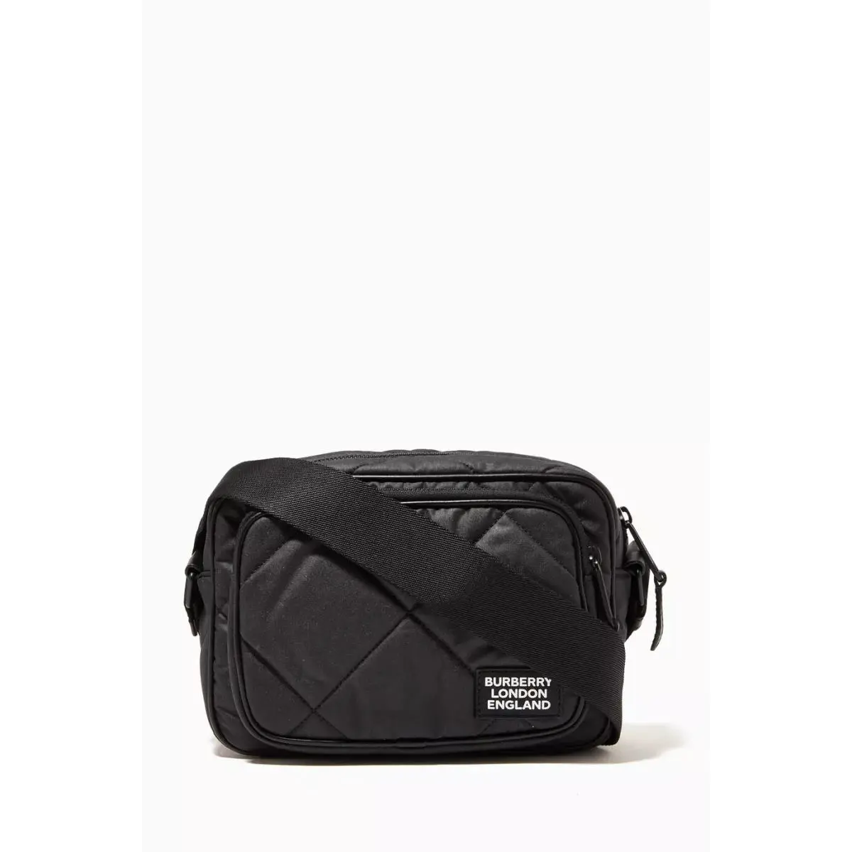 Burberry Crossbody Bag in Diamond Quilted Waxed Cotton