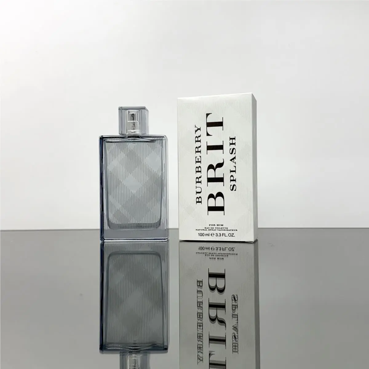 Burberry Brit Splash Men Cologne 3.3oz -100ml Edt Spray New- BO14