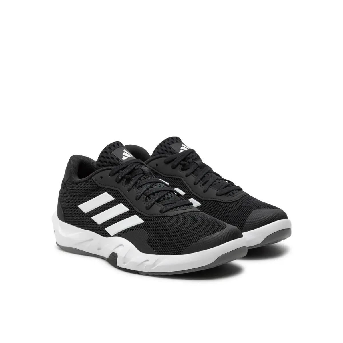 Adidas Amplimove IF0957 Sneakers Women 8.5 Black Workout Training Shoes ZOGG1824