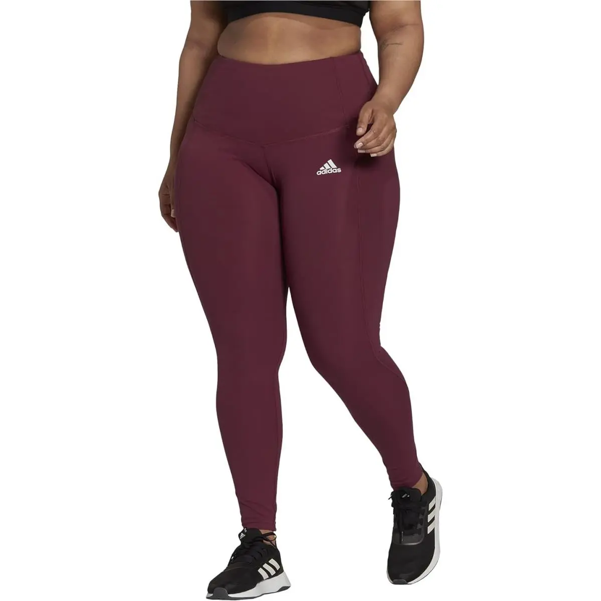 Adidas Women`s Plus Size Feelbrilliant Designed 2 Move Tights