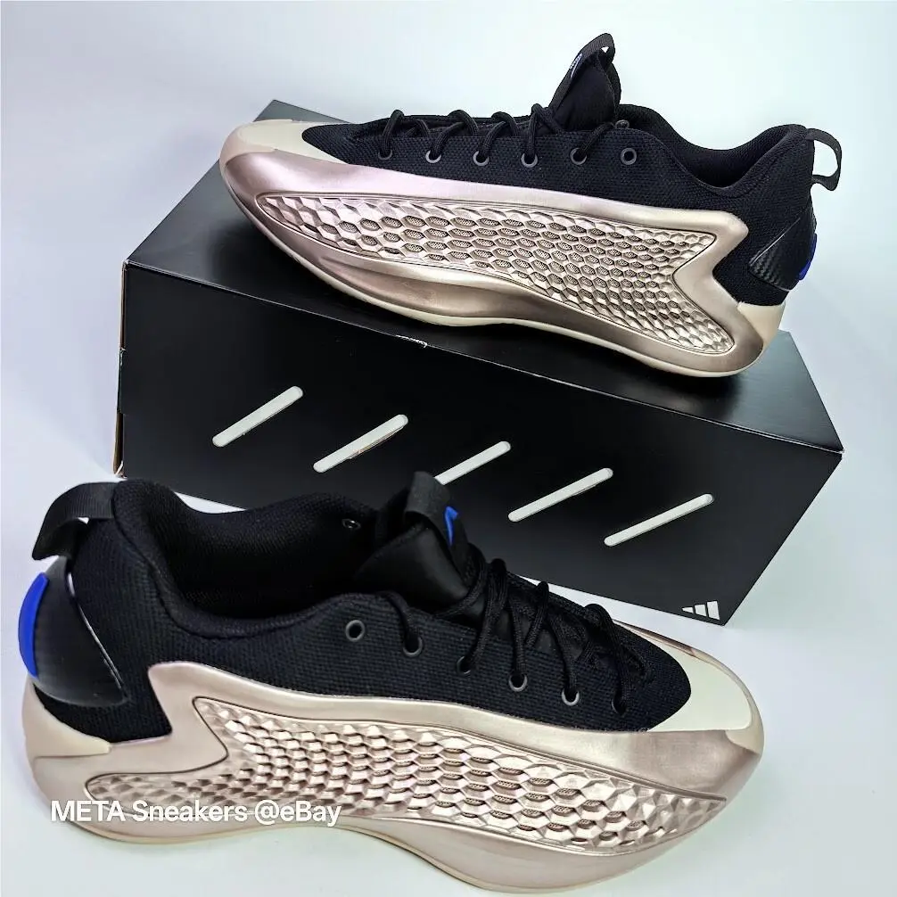Adidas shoes - adidas AE 1 - JQ6133 - Champagne Met. / Core Black / Lucid Blue 8