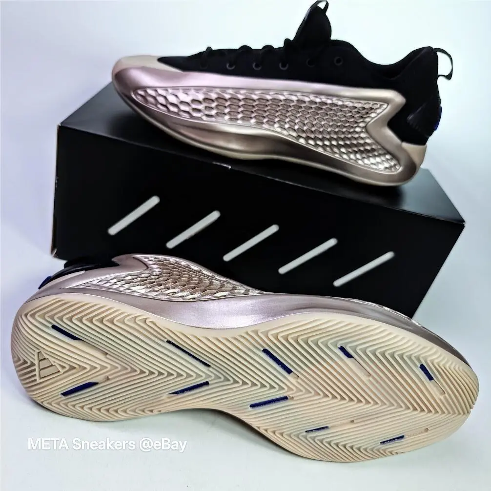 Adidas shoes - adidas AE 1 - JQ6133 - Champagne Met. / Core Black / Lucid Blue 9