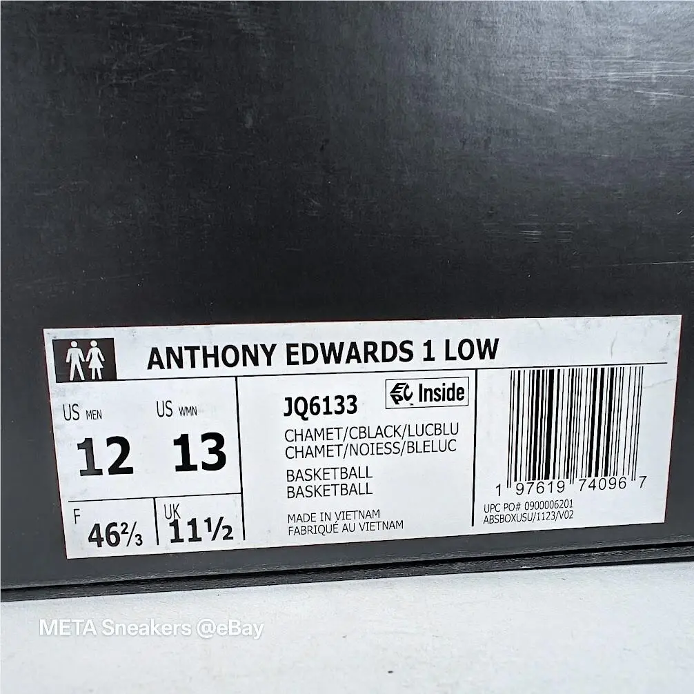 Adidas shoes - adidas AE 1 - JQ6133 - Champagne Met. / Core Black / Lucid Blue 1