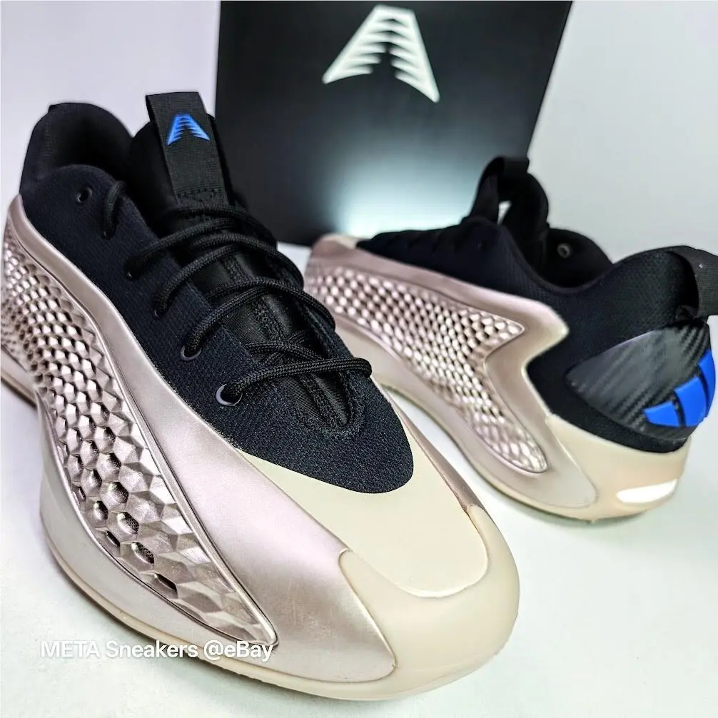 Adidas shoes - adidas AE 1 - JQ6133 - Champagne Met. / Core Black / Lucid Blue 6