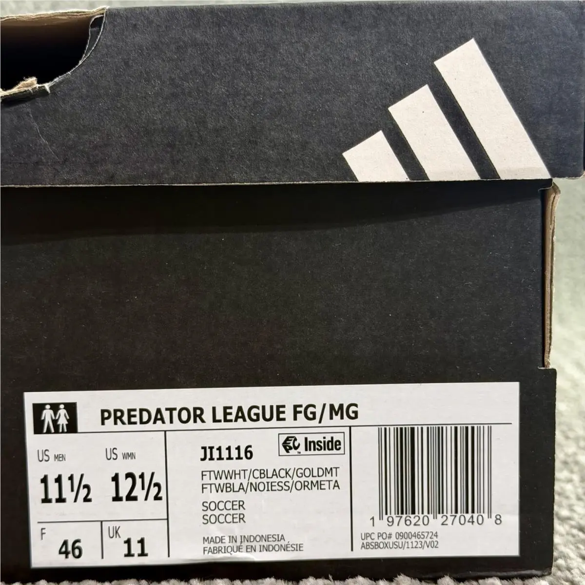 Adidas shoes - adidas Predator - Predator - JI1116 - White 9