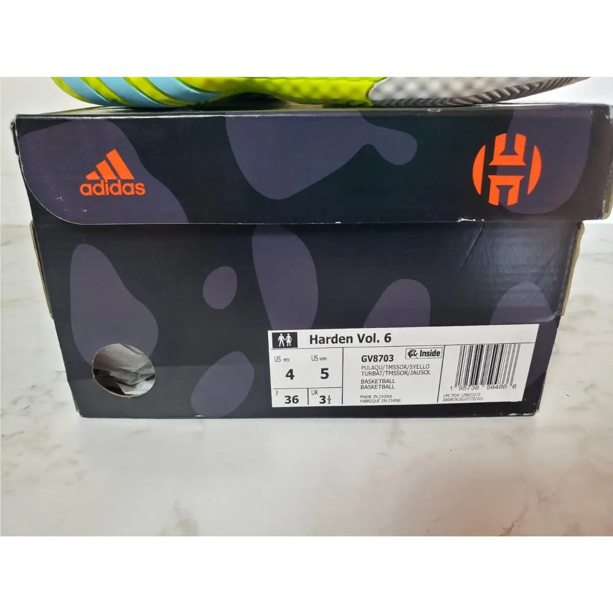 Adidas shoes - Adidas Harden Vol 6 - Harden Vol - GV8703 - Blue 2